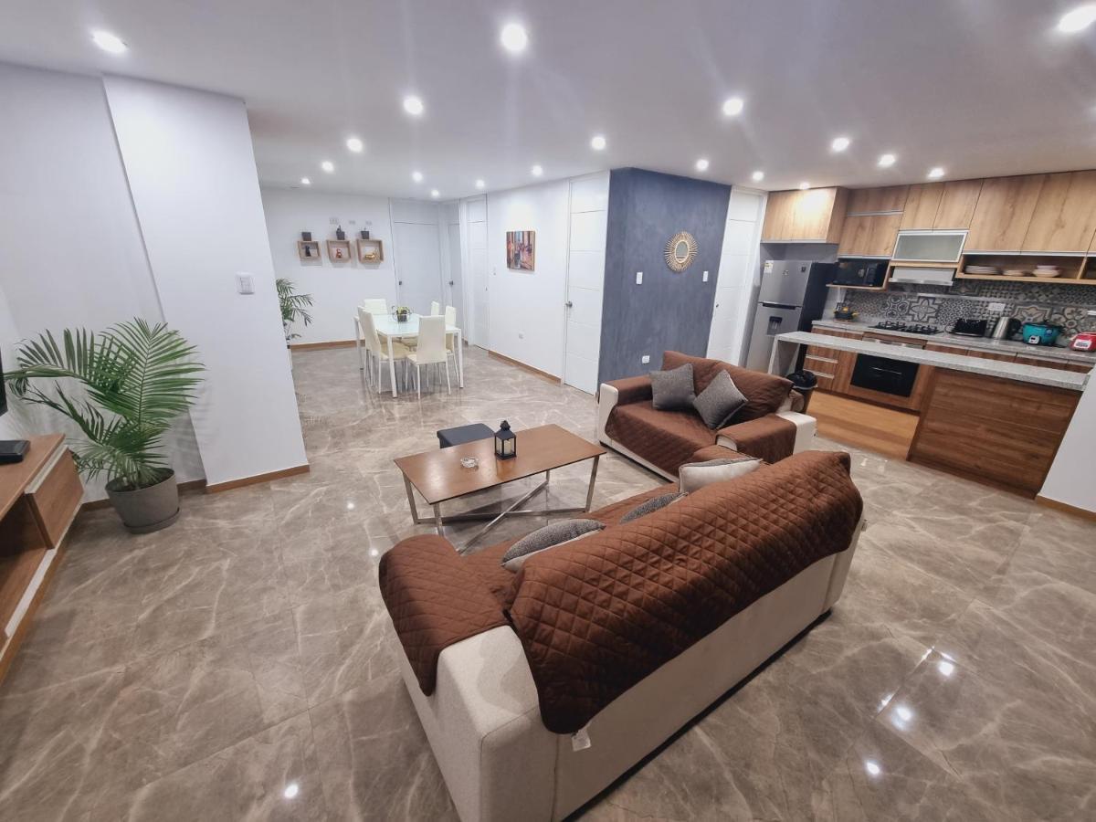 Departamento Exclusivo Ica Apartment Luaran gambar